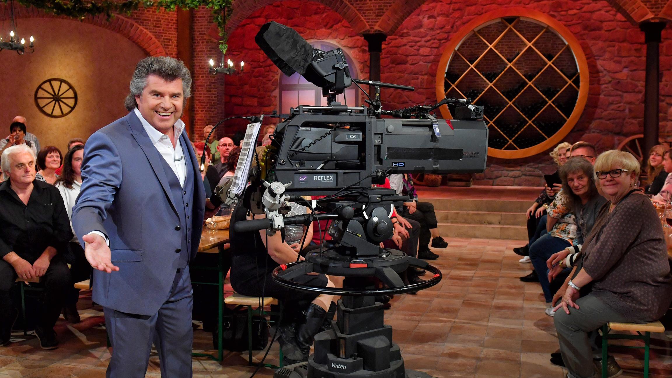 Andy Borg ist Gastgeber der Sendung 'Schlager-Spaß'.