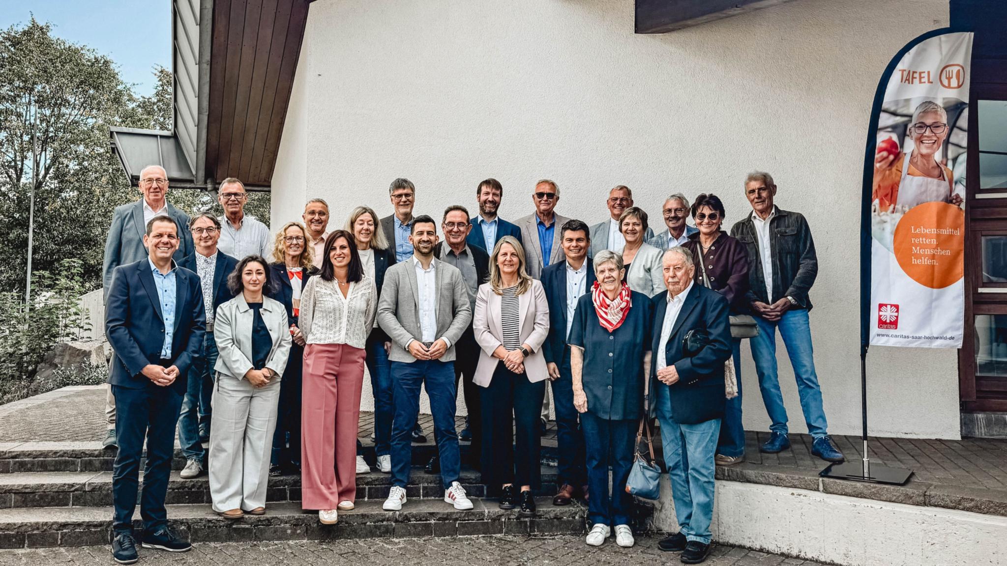 Zum 20-jährigen Bestehen der Tafel Saarlouis waren Gäste aus Politik, Gesellschaft und Kirche gekommen.